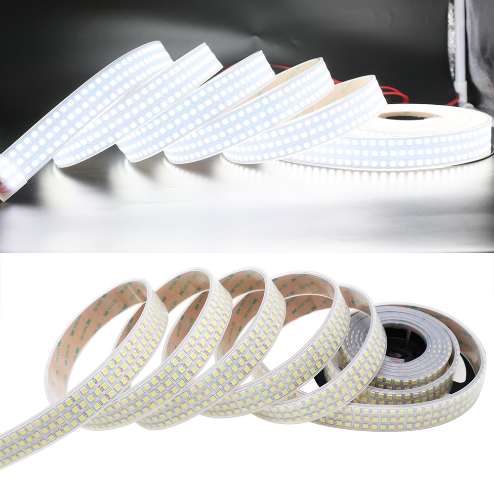 DC12/24V Triple Row 1800LEDs High Density SMD5050/5054 Optional Super Brightness 32mm Waterproof Flexible LED Strip Light 16.4ft Per Reel By Sale DC12/24V Triple Row 1800LEDs High Density SMD5050/5054 Optional Super Brightness 32mm Waterproof Flexible LED Strip Light 16.4ft Per Reel By Sale